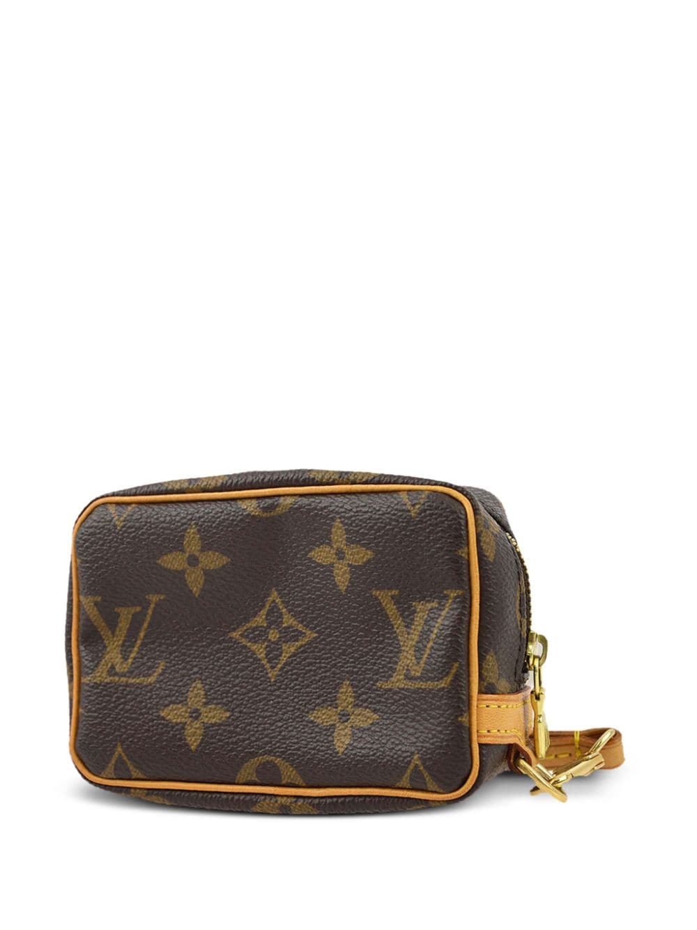 Pre-owned Louis Vuitton 2008 Wapity Clutch Bag In Brown