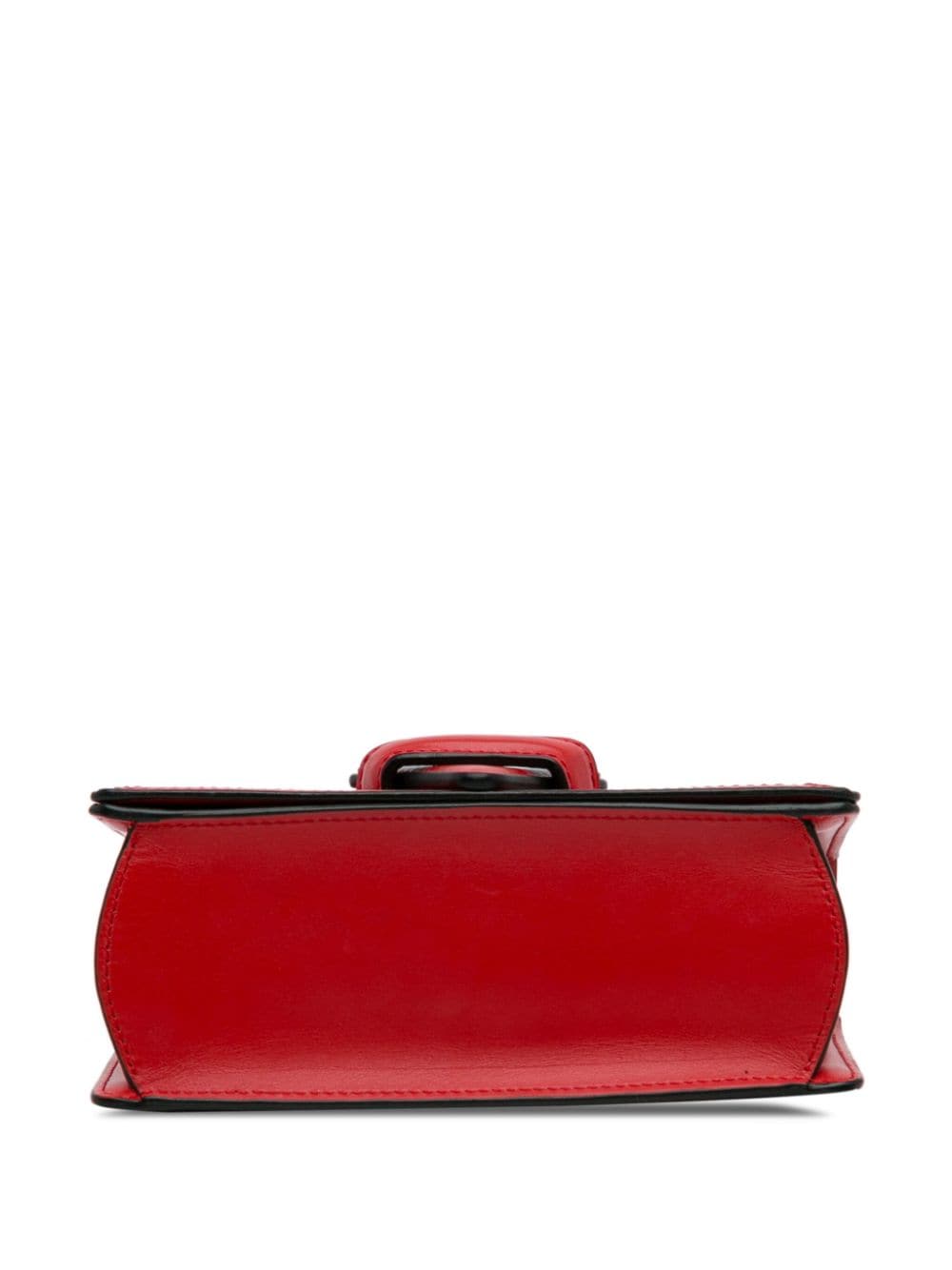 Pre-owned Loewe 2017 Small Barcelona Crossbody Bag In Red