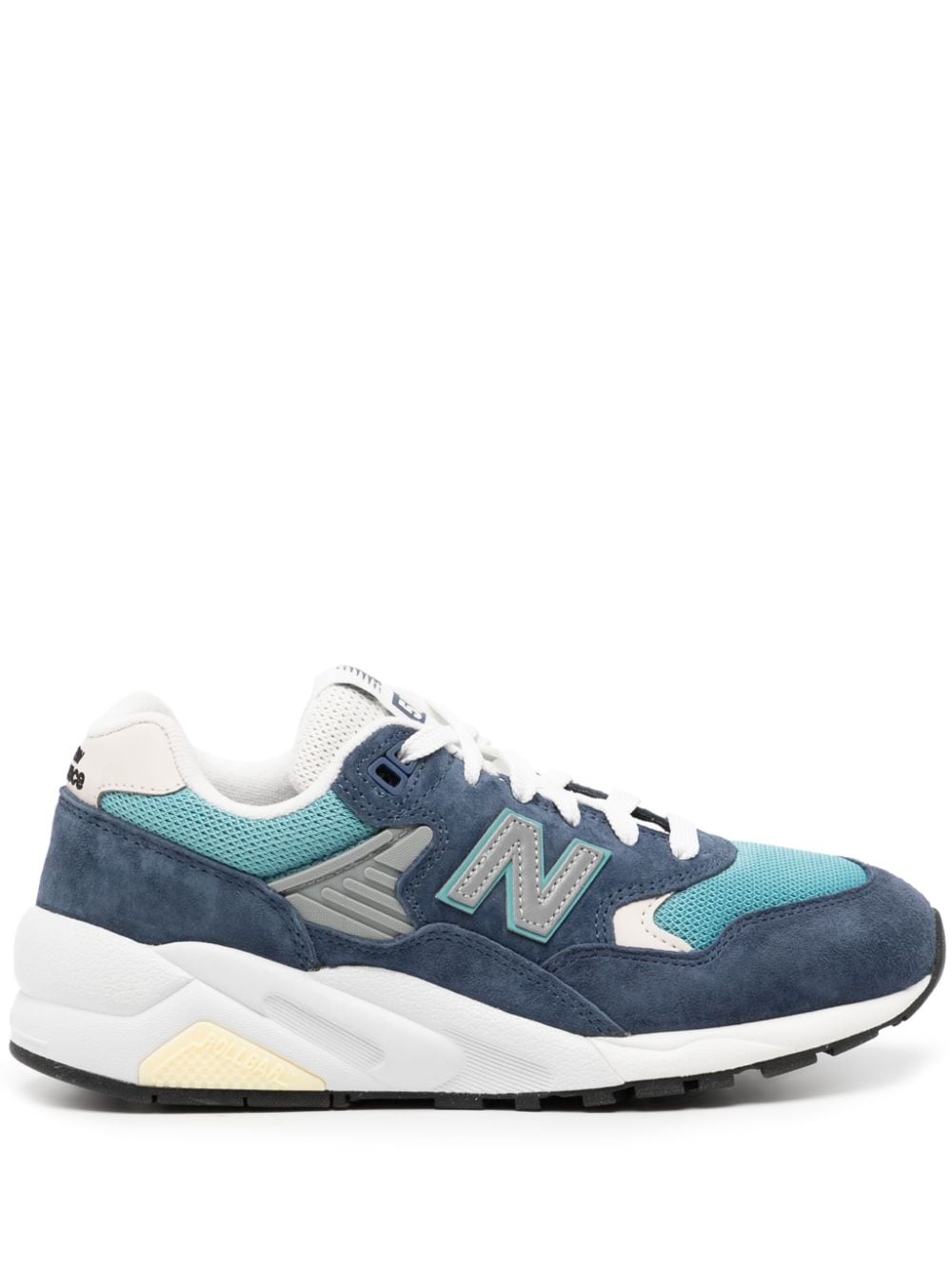 New Balance 580 V2 lace-up panelled sneakers - Blau