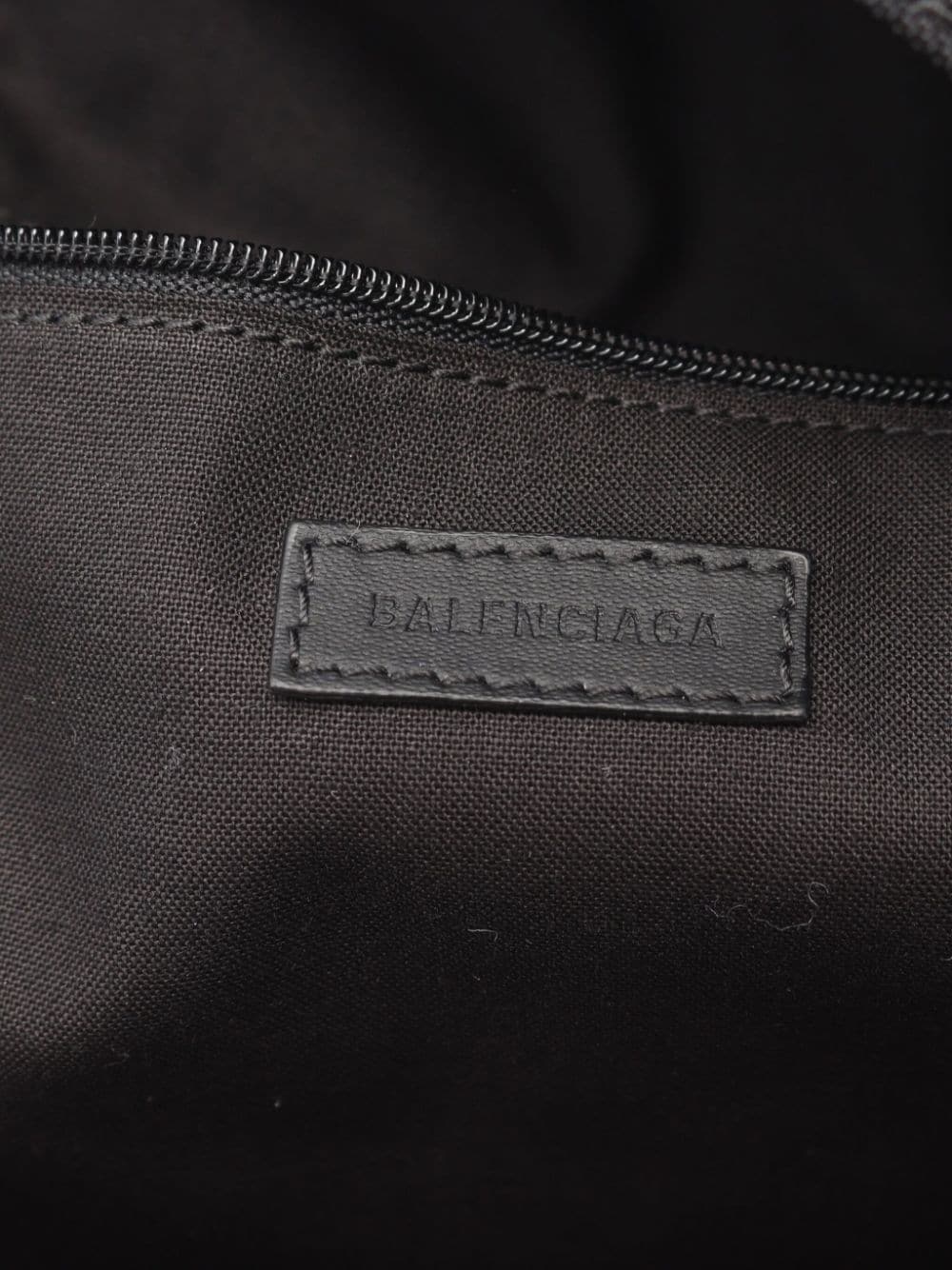 Pre-owned Balenciaga Explorer 帆布双肩包（2010年代典藏款） In Black