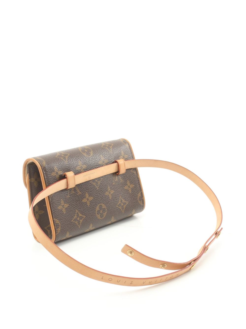 Pre-owned Louis Vuitton Pochette Florentine 迷你腰包（2002年典藏款） In Brown