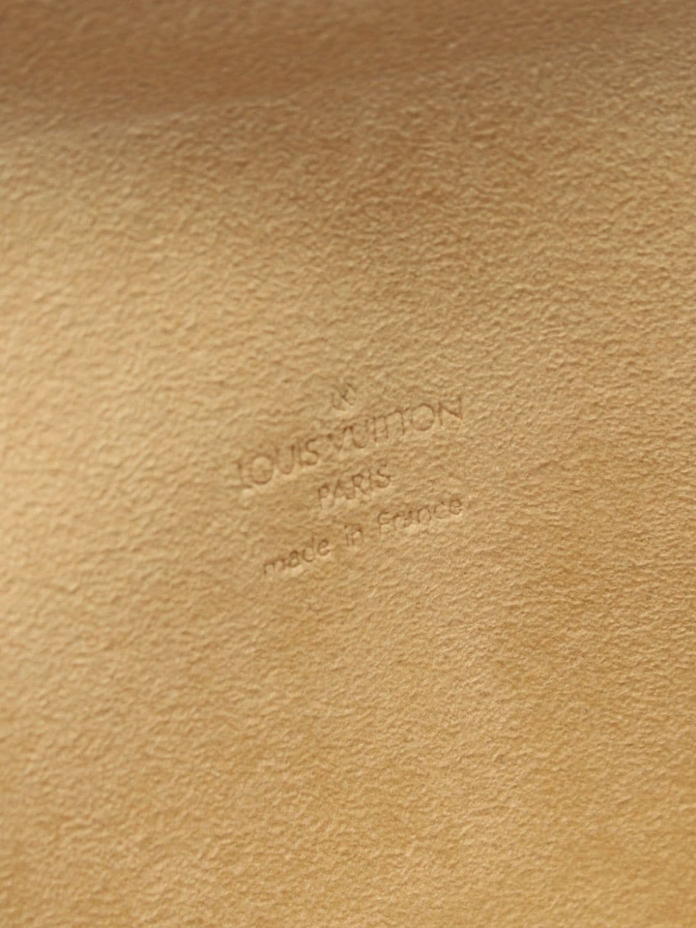 Pre-owned Louis Vuitton 2002 Mini Pochette Florentine Belt Bag In Brown