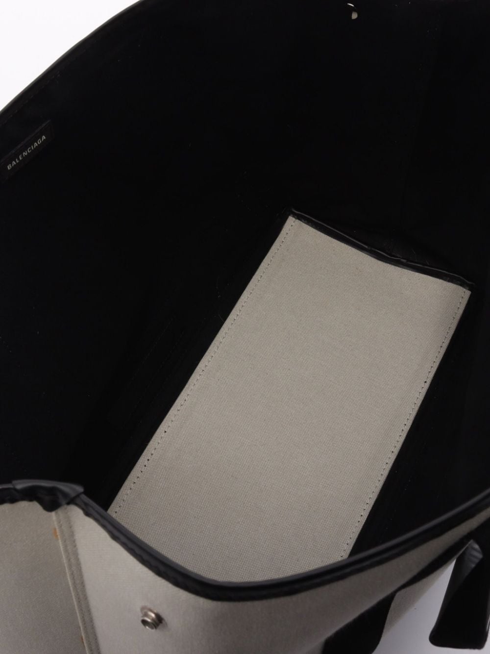 Pre-owned Balenciaga 2000s Cabas New M Handbag In White