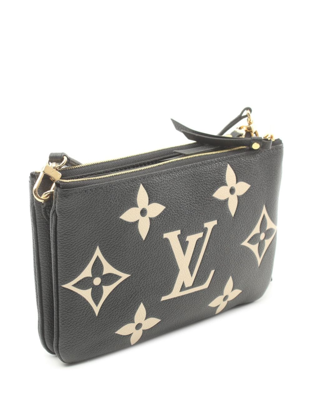 Louis Vuitton Pre-Owned 2021 Pochette Double Zip On Strap pouch bag - Zwart