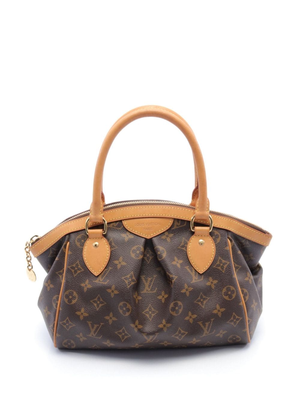 Pre-owned Louis Vuitton 2009 Tivoli Pm Handbag In Brown