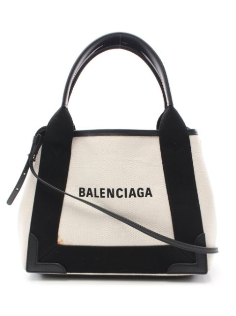 Balenciaga Pre-Owned 00s small Hippopotamus canvas tote bag