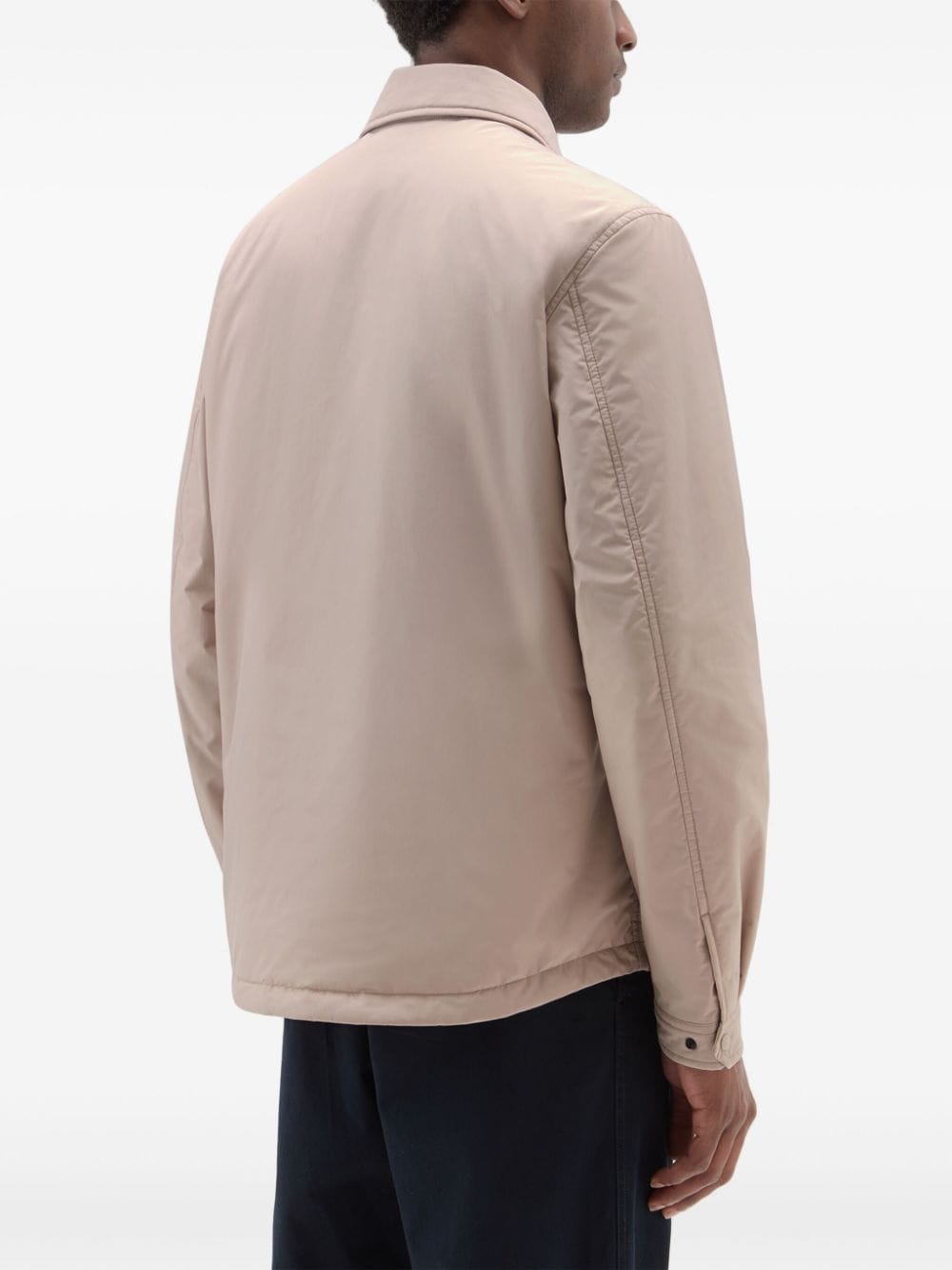 Woolrich Overhemd met gewatteerd design Beige