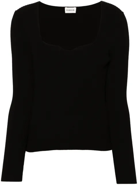 P.A.R.O.S.H. pull à encolure carrée