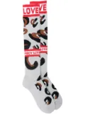 Charles Jeffrey Loverboy Monster lurex socks - Grey