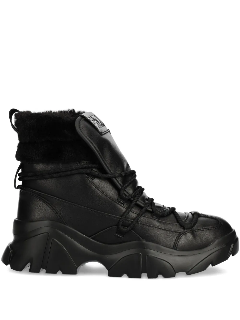 Ea7 Emporio Armani lace-up boots | Black | Image 1