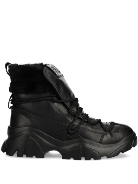 Ea7 Emporio Armani lace-up boots
