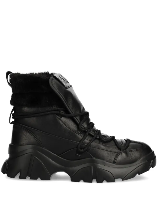 Ea7 Emporio Armani レースアップ ブーツ | ブラック | FARFETCH JP Ea7 Emporio Armani レースアップ ブーツ | ブラック | FARFETCH JP