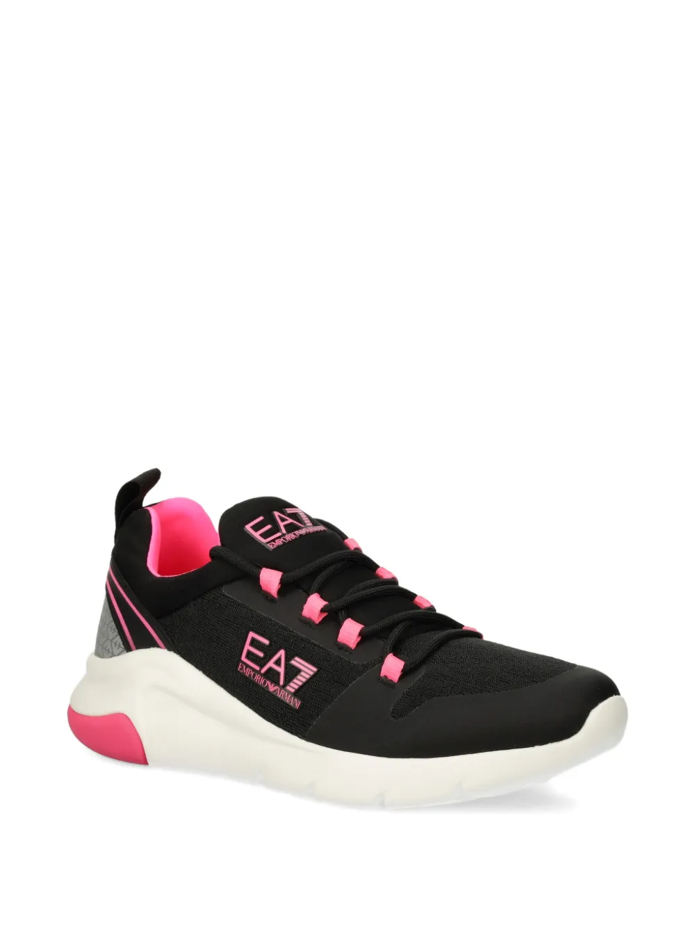 Ea7 Emporio Armani EVO Racer sneakers Zwart