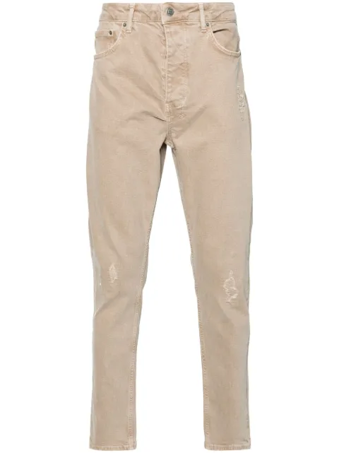Ksubi Wolfgang Earth Tones mid-rise slim-fit jeans