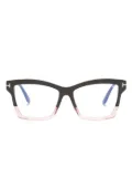 TOM FORD Eyewear square-frame glasses - Brown