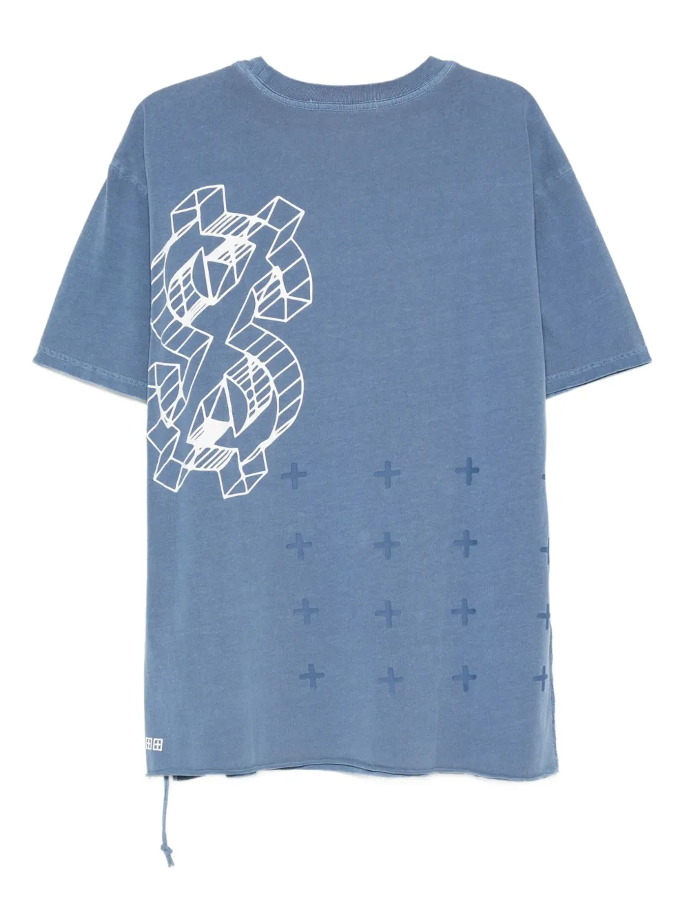 Ksubi T-shirt met grafische print - Blauw