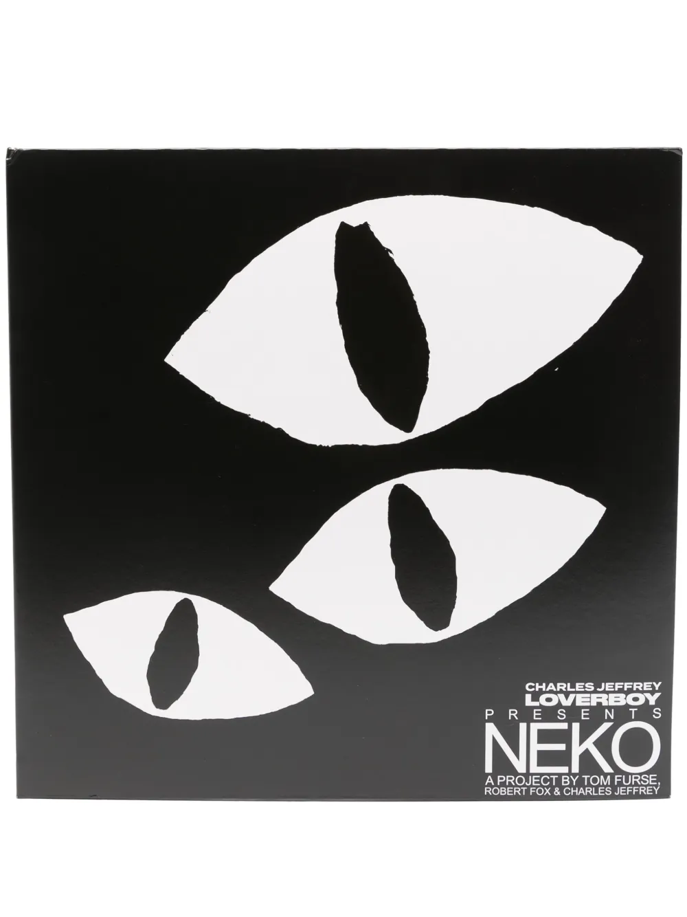 Charles Jeffrey Loverboy Neko vinyl (31cm x 31cm) | Black | Image 1