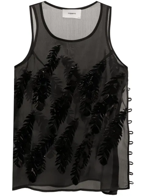 Coperni appliqué-detail top