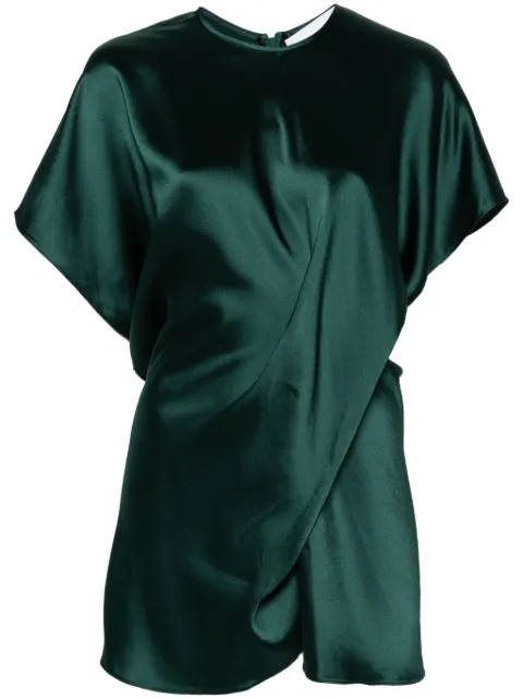 AZ FACTORY gathered crepe blouse