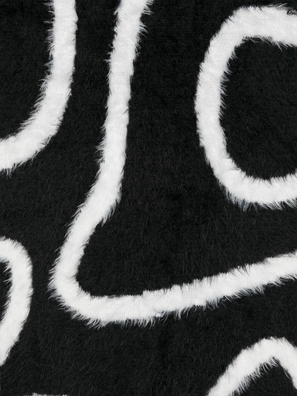 AZ FACTORY Tweekleurige sjaal - Zwart