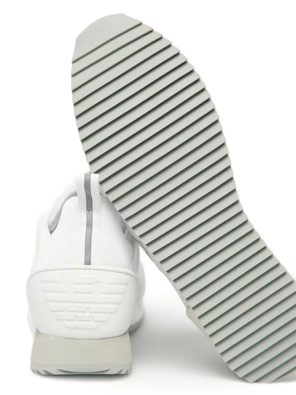 Ea7 Emporio Armani mesh-panelled sneakers White