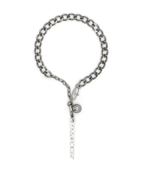 Charles Jeffrey Loverboy pulsera de cadena con dije del logo