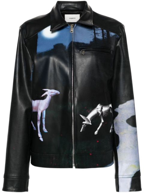 Coperni graphic-print jacket