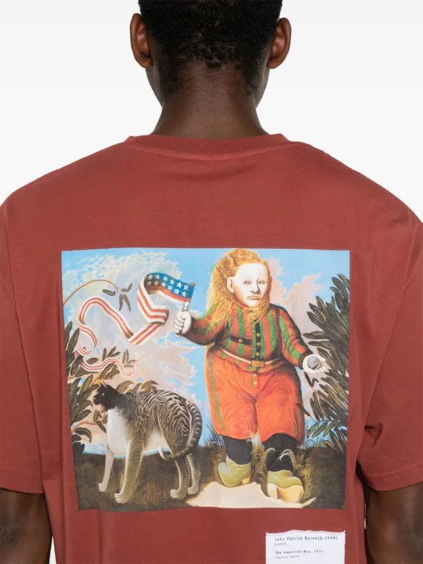 Charles Jeffrey Loverboy Art Gallery Tシャツ | ブラウン | FARFETCH JP