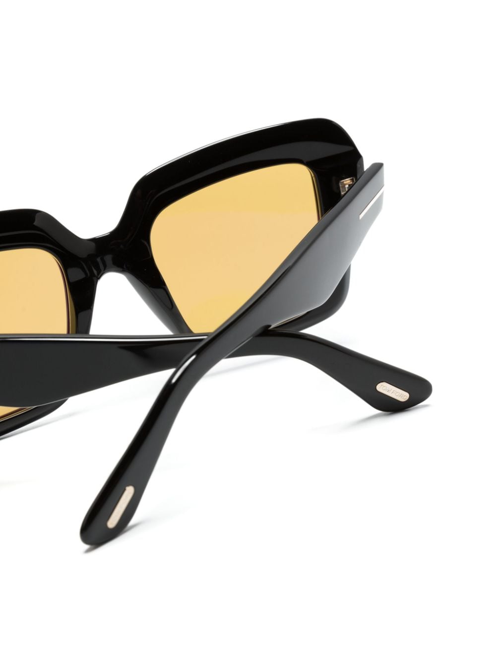 TOM FORD Eyewear Zonnebril met cat-eye montuur Zwart