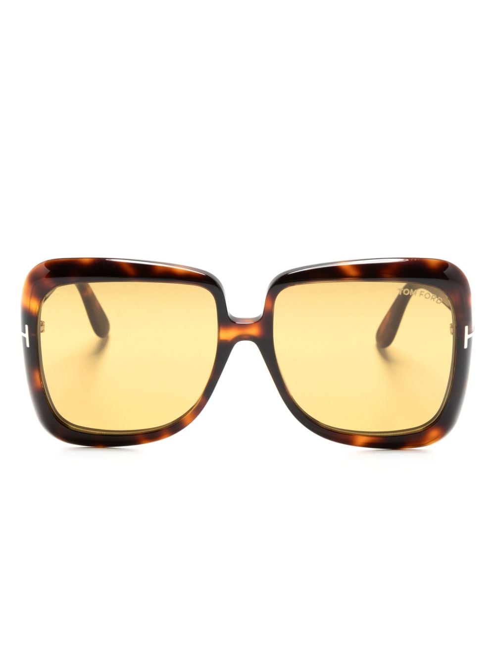 TOM FORD Eyewear oversize-frame sunglasses Bruin