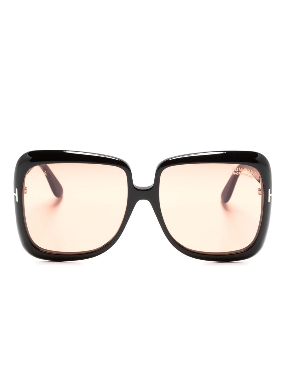 TOM FORD Eyewear oversize-frame sunglasses Zwart
