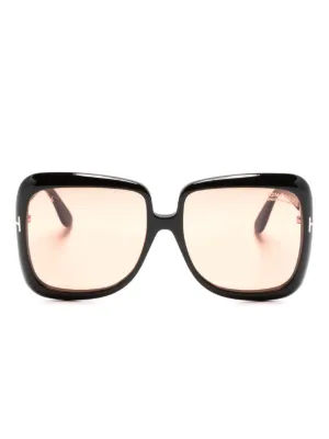 Prada Eyewear トータスシェル キャットアイ サングラス | ブラウン
