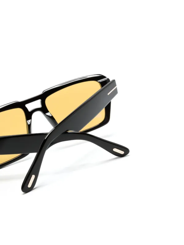 TOM FORD Eyewear pilot-frame Sunglasses | Black | FARFETCH