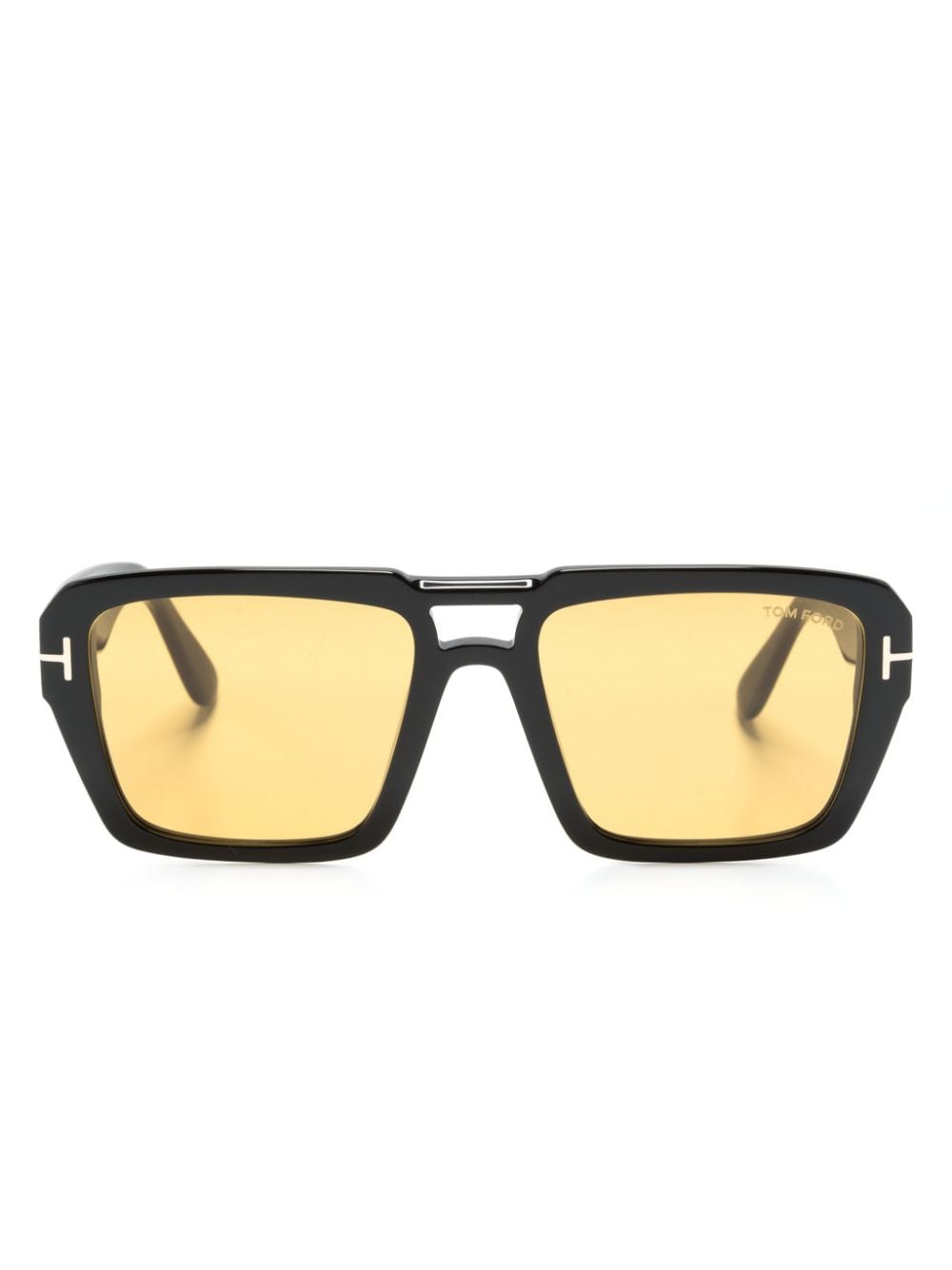 Tom Ford Pilot-frame Sunglasses In Black