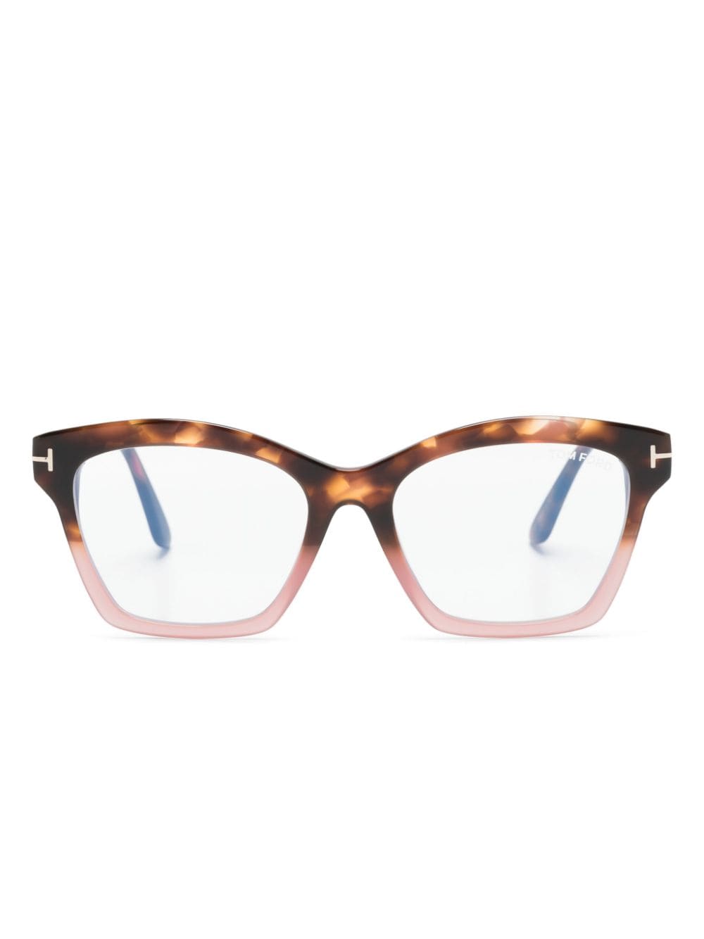 Tom Ford Square-frame Glasses In Blue