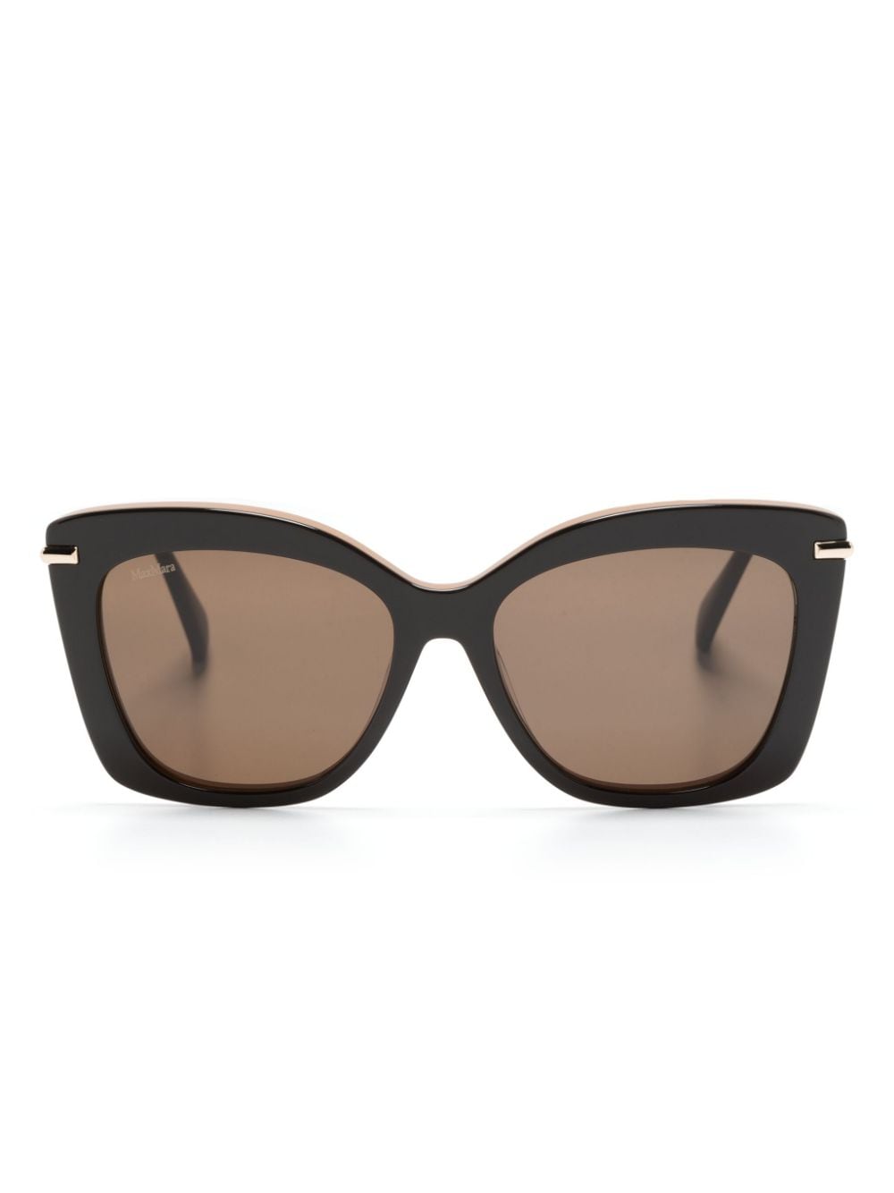 Max Mara Beth 1 Butterfly-frame Sunglasses In Brown