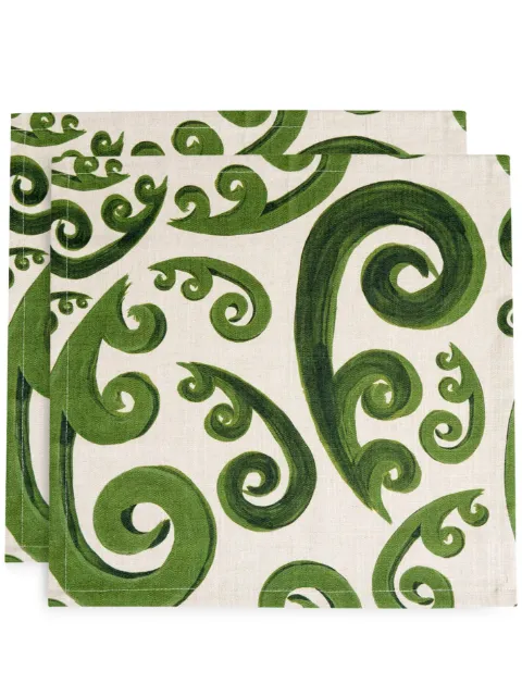Themis Z Athenee Peacock napkin