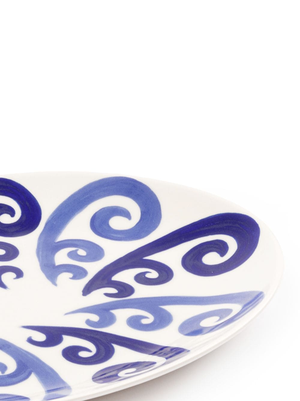 Shop Themis Z Athenee Peacock Serving Plate In White