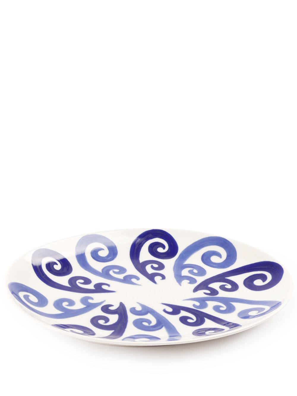 Themis Z Athenee Peacock Serving Plate In White