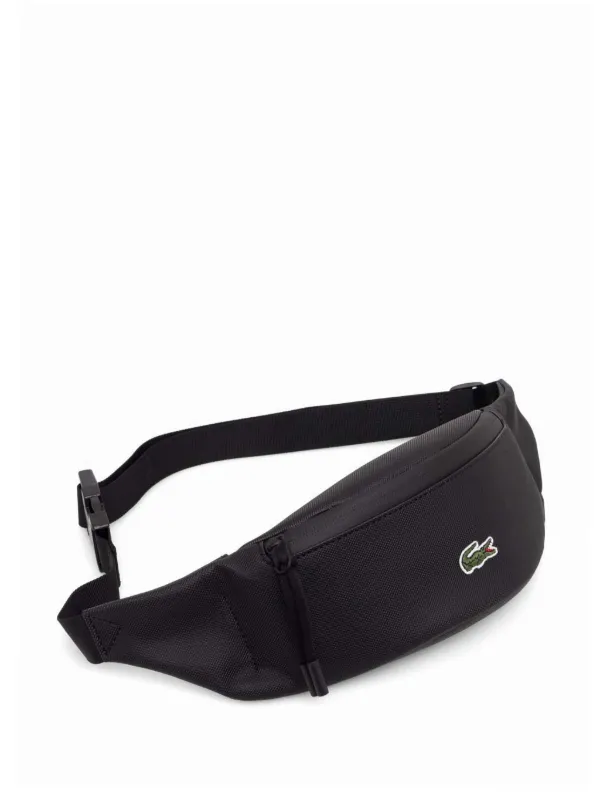 Lacoste Sac Banane à Logo Appliqué Noir FARFETCH TN