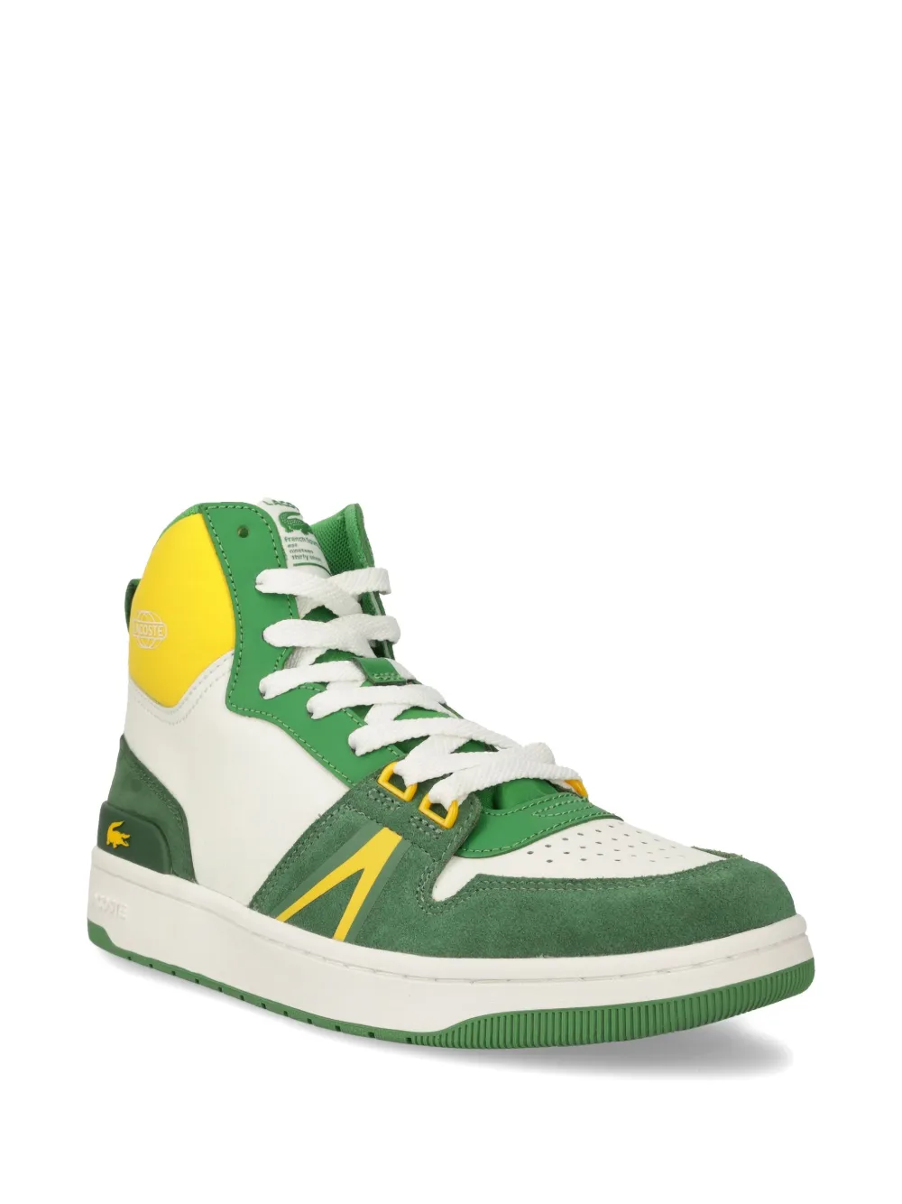 Lacoste L001 Mid sneakers - Wit