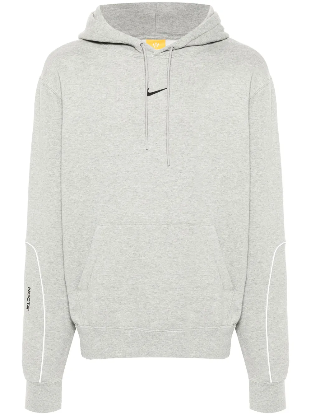 Nike Nocta Swoosh-logo hoodie - Grigio
