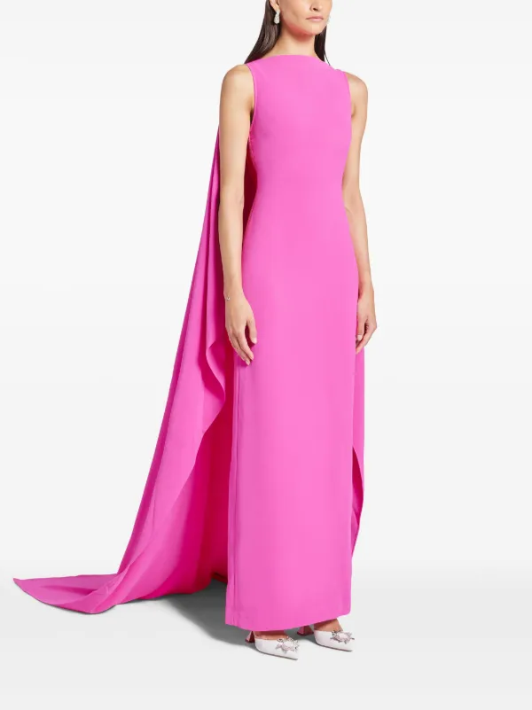 solace london pink dress Alia Maxi Elegant flowing drape Solace London Kinsley Dress |