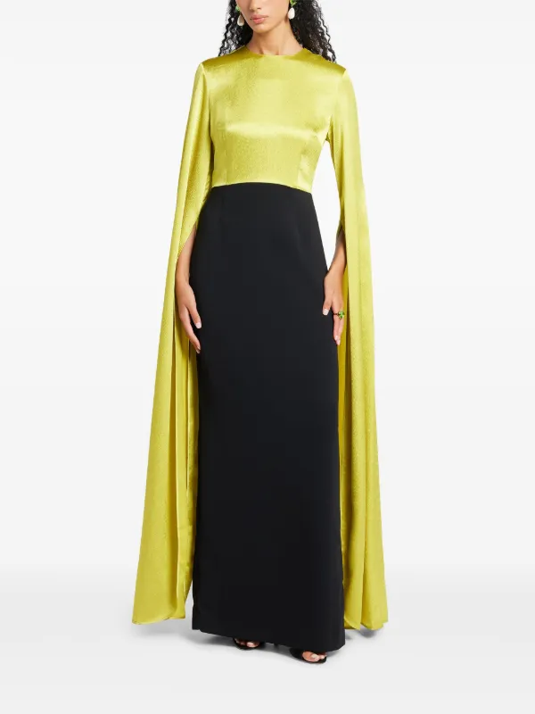 国内発送☆送料関税込【SOLACE LONDON】The Adley Maxi ドレス The Adley Maxi Dress in Periwinkle and Black – Solace London