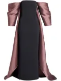 Solace London The Kyla maxi dress - Black