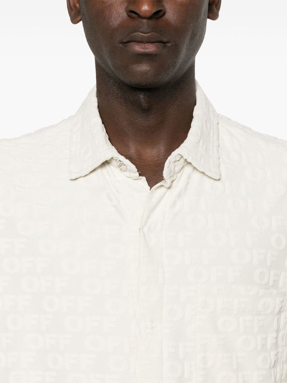 Off-White Terry Bowling shirt Men