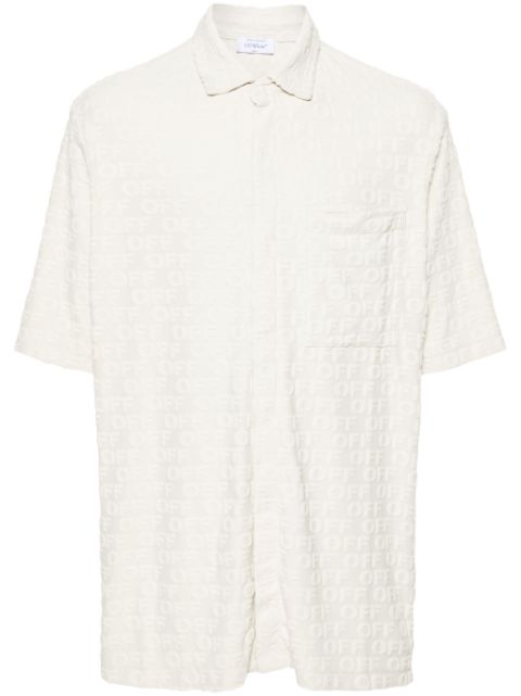 Off-White Terry Bowling shirt Men