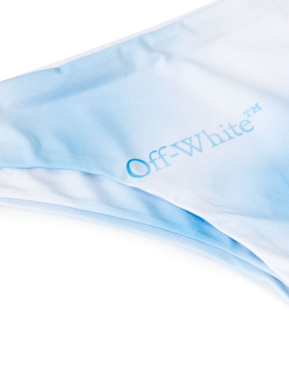 Off-White Bikini met logoprint Blauw