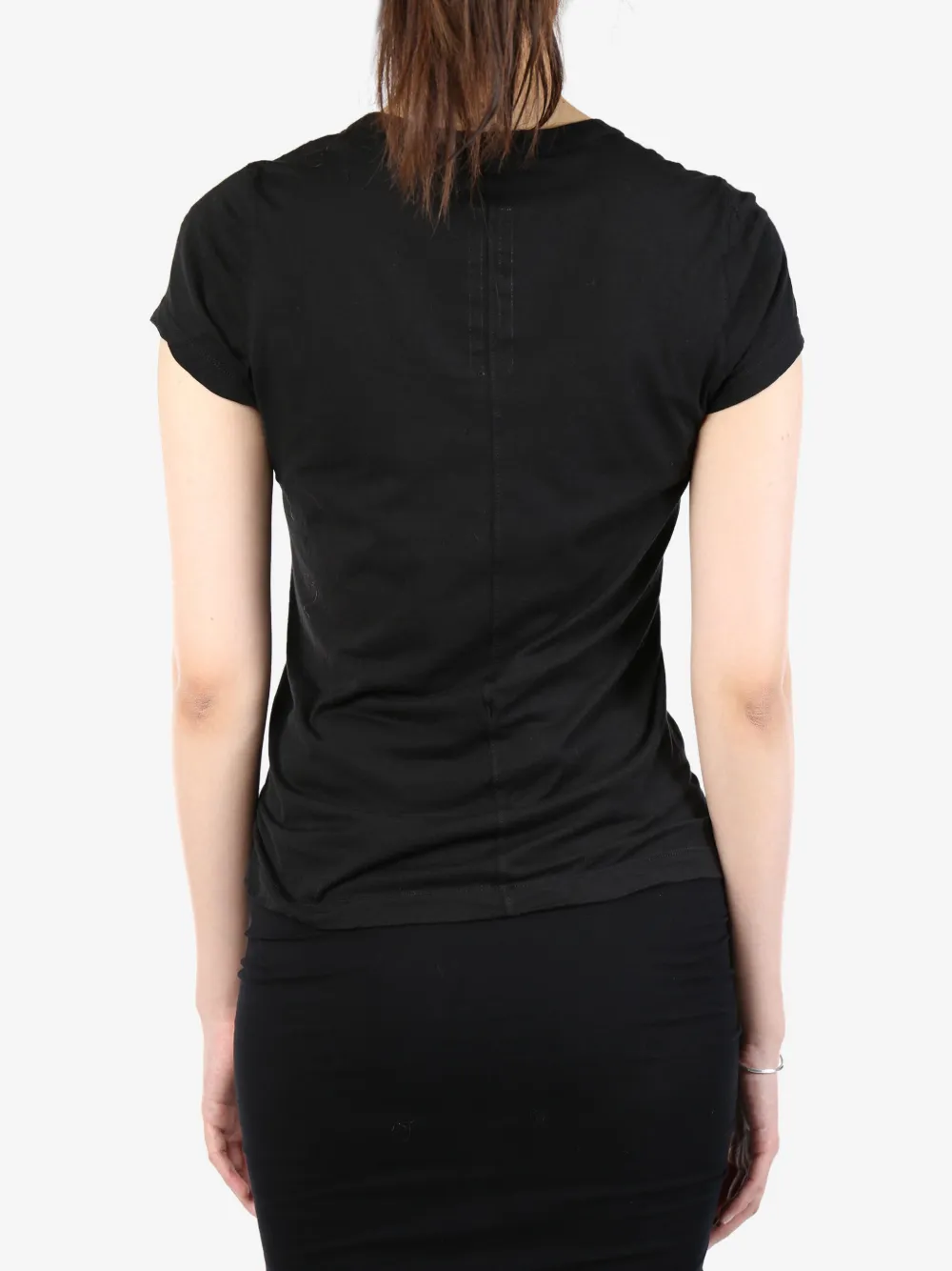 Rick Owens Level T-shirt Zwart