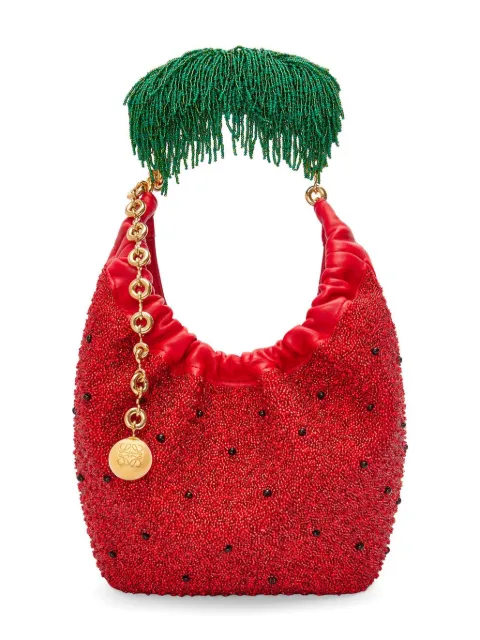 LOEWE Mini Squeeze bag in beaded leather